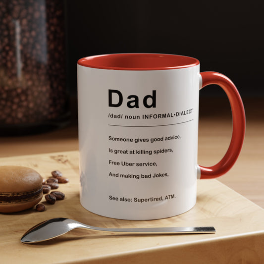 Funny Dad Definition Coffee Mug