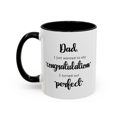 Hilarious Father's Day Mug - Funny Dad Definition Cup - Perfect