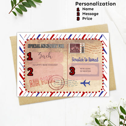 Personalized Boarding Pass