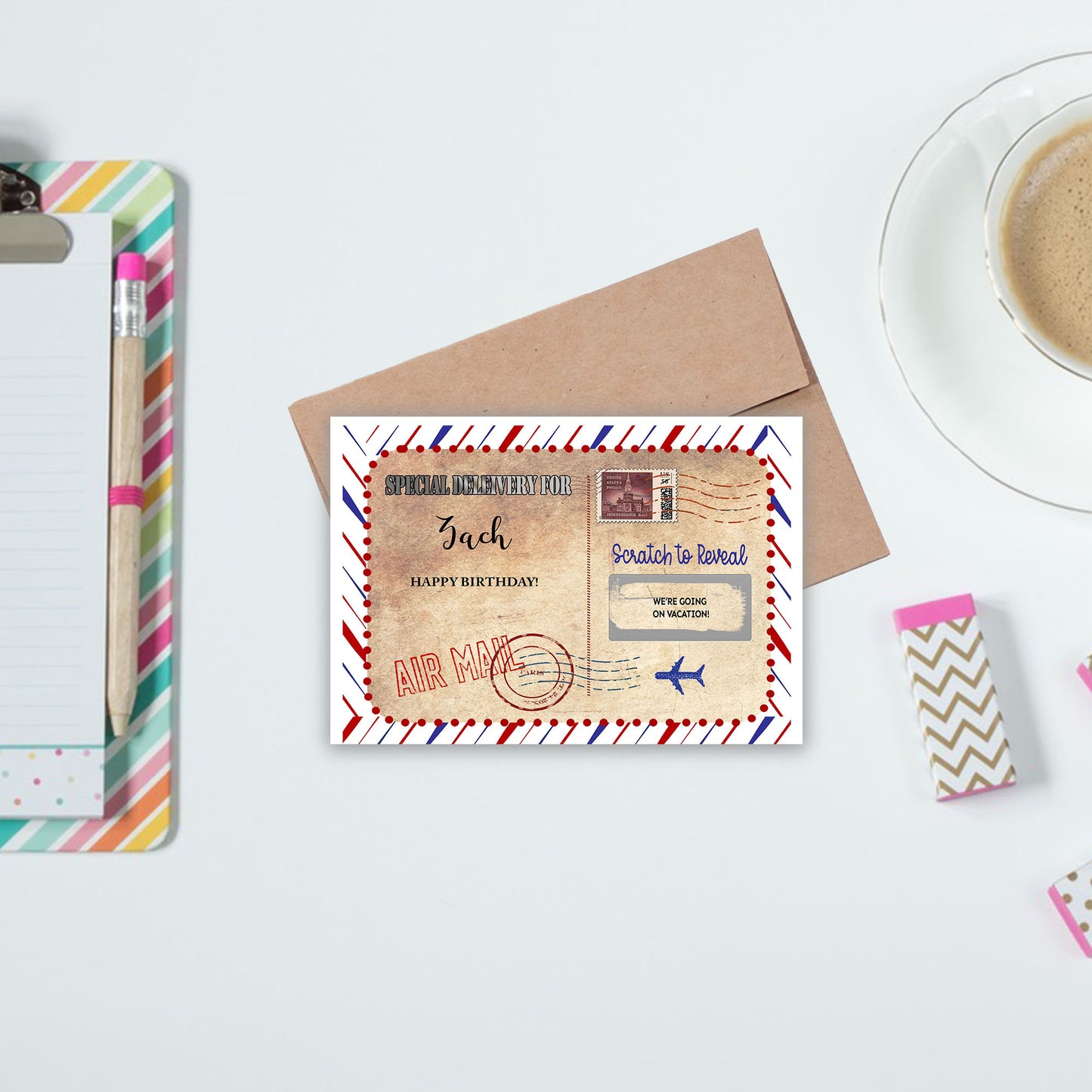 Personalized Boarding Pass