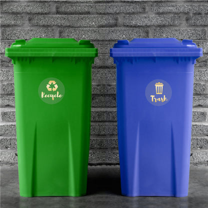 Recycle Stickers for Trash Can