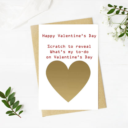 Valentine's Day Card -What’s my to-do