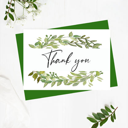 Thank you card set, Blank thanks, Graduation 2020 cards, Folded college grad thank you -MCS0012C