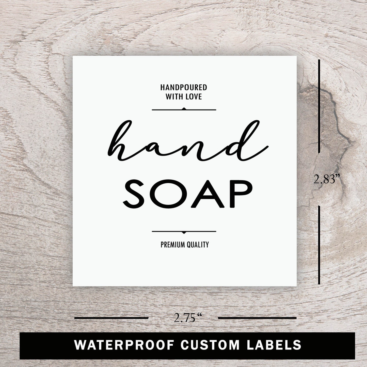 Modern Soap labels - Kitchen Organization Sticker Set