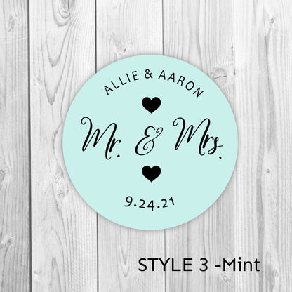 Wedding Favors Stickers