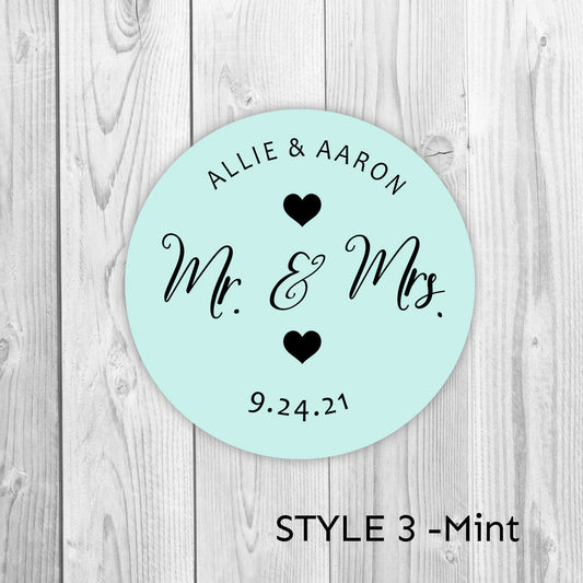 Wedding Favors Stickers