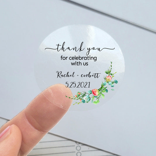 Wedding Favors Stickers