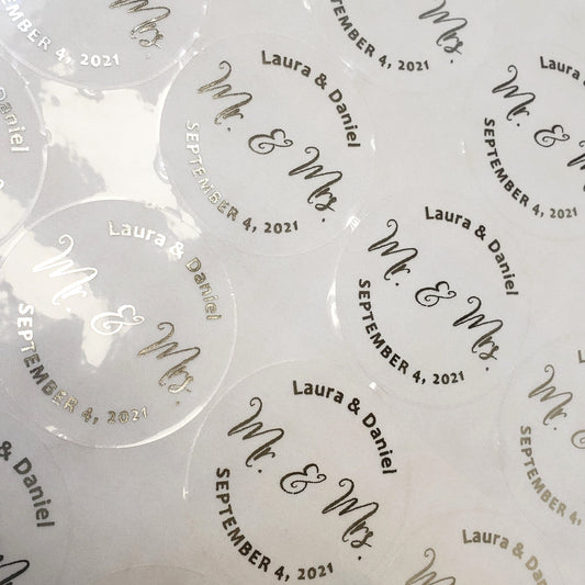 Wedding Favors Stickers