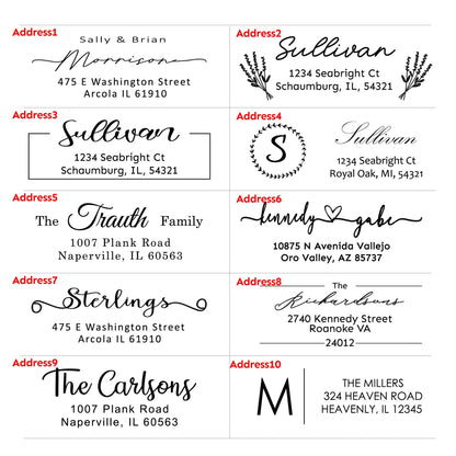 Return Address Labels