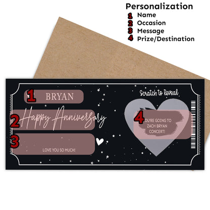 Personalized Experience Card